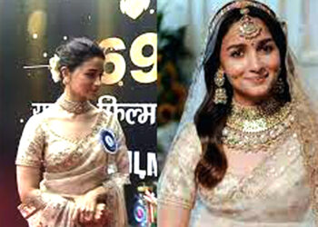 National film award 2023 I ৰাষ্ট্ৰীয় বঁটা প্ৰদান অনুষ্ঠানত আলিয়াৰ কাষত নাই ৰণবীৰৰ, পত্নীৰ সফলতাত অসন্তুষ্ট নেকি