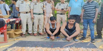 Drug Bust in Karbi Anglong : Barpathar police Seize drugs worth Rs 4 crore.