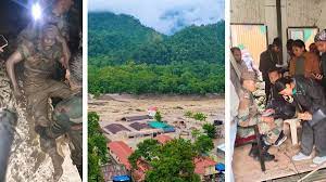 Assam Chief Minister dispatches officers to evacuate students stranded by flooding in Sikkim.
