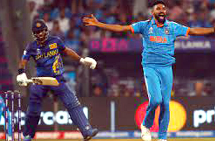 CWC 2023 : বিশ্বকাপত ৰেকর্ড জয় ভাৰতৰ, ৩০২ ৰানত পৰাস্ত শ্রীলঙ্কা