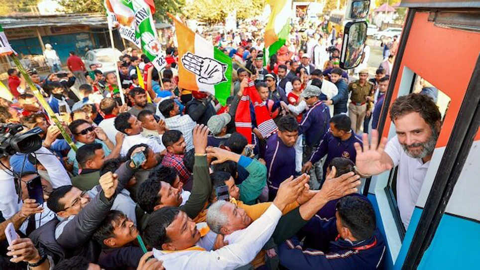 Bharat Jodo Nyay Yatra : আৰক্ষীক আক্ৰমণৰ বাবে উচটনি, ৰাহুল গান্ধীৰ বিৰুদ্ধে ডিজিপিক গোচৰ তৰাৰ নিৰ্দেশ মুখ্যমন্ত্ৰীৰ 4 Ghy2 | ASSAM TIMES POST