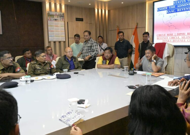 Promoting Peaceful Dialogue: Chief Executive Member and ASDC-Karbi Student Association Convene to Resolve Issues, Heeding Tuliram Ronghang’s Call Against Agitation
