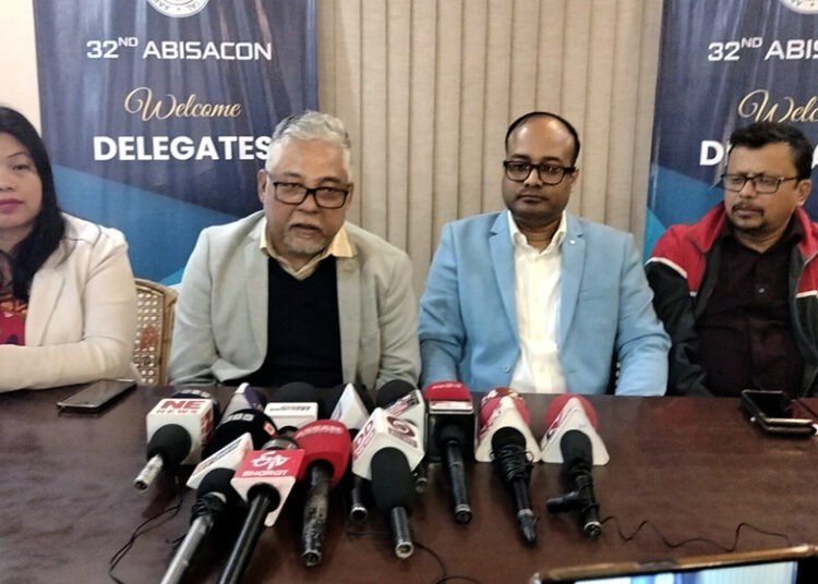 Press Meet I ডিফুত হ’বলগীয়া এনাস্থেচিয়া ছ’চাইটিৰ সন্মিলন সন্দৰ্ভত সংবাদমেল