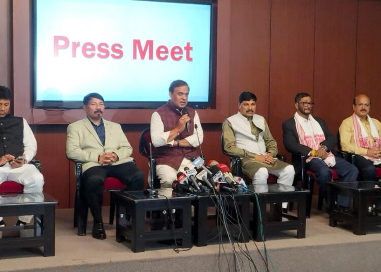 AGP-BJP seat sharing meeting I বিজেপি-অগপৰ আসন বুজাবুজি, অগপক দিলে লোকসভাৰ দুখন আসন