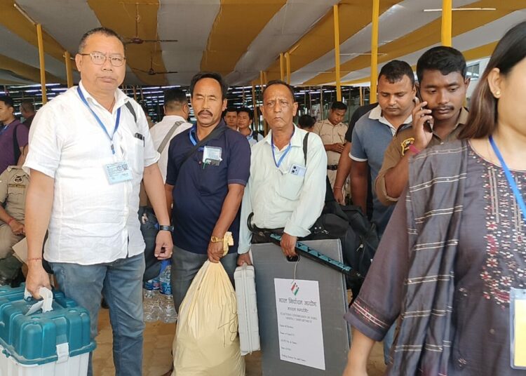 Preparations in Full Swing as Election Teams Deploy to 1,016 Polling Stations in 6-Diphu (ST) Lok Sabha Constituency
