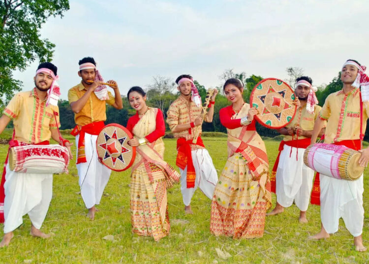 Rongali Bihu celebration I ৰঙালী ব’হাগতেই যে আছে চহা জীৱনৰ প্ৰাণ