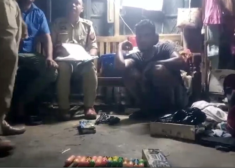 Heroin seized : লাহৰিজানত হেৰ’ইনসহ এজন আটক