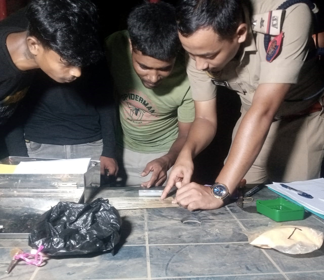 Heroin recovered in Lahorijan : লাহৰিজানত হেৰ'ইনসহ আটক ডিফুৰ যুৱক 3 lahorijanP0 | ASSAM TIMES POST