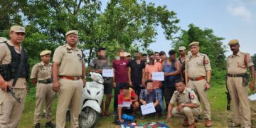 Major Drug Bust in Cachar: Police Seize Heroin Worth 9.5 Crore Rupees and Arrest Six Traffickers