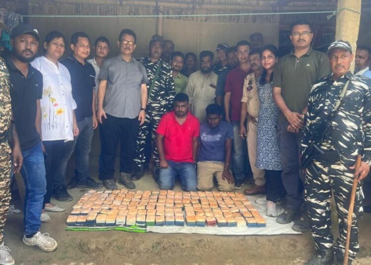 Assam Police Strike Big: Heroic Seizure of 1.7 kg Heroin and Arrest of Two in Golaghat