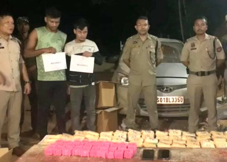 “Major Drug Bust at Dhansiri Check Post in Karbi Anglong District : Authorities Seize Over 685 Grams of Heroin and 29,400 Yaba Tabets”