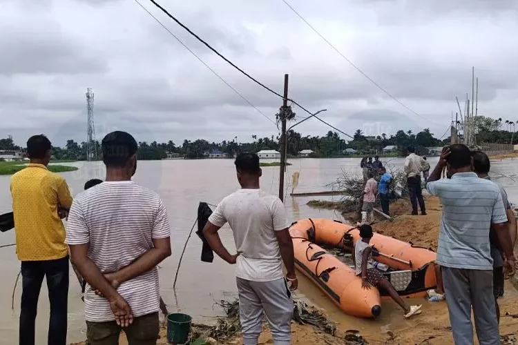 Tripura Paralyzed by Torrential Rains and Deadly Landslides: Thousands Displaced and Four Lives Lost