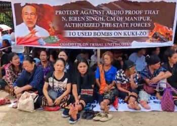 Explosive Protests in Manipur : Outrage Over ‘Leaked Audiotape’ Fuels Kuki-Zo Demand for ‘Union Territory’
