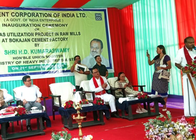 Union Minister H.D. Kumaraswamy’s Visit to Bokajan in Karbi Anglong District : A Catalyst for Regional Development and Industrial Renewal
