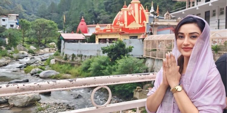 Rati Pandey’s Enchanting Birthday Pilgrimage: A Spiritual Odyssey to a Divine Sanctuary | MorungExpress