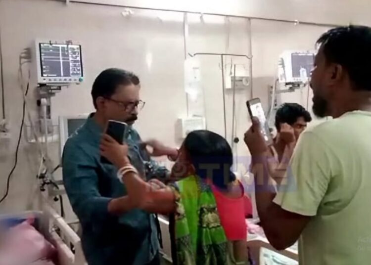 Tragic Chaos Unfolds I  Grief and Outrage Spark Violence at Majuli Hospital After Cancer Patient’s Death