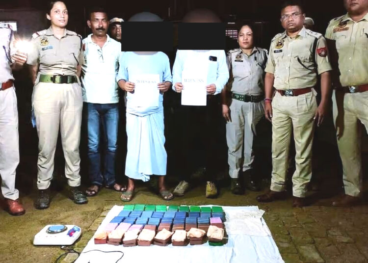 Major Drug Bust in Cachar : Police Seize Heroin and Yaba Tablets valued at over Rs 8 crore