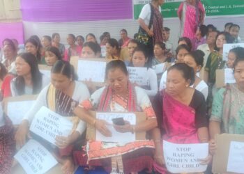 Karbi Anglong Youth Demand Justice: APHLC Protest Against Exploitation and Obscenity: