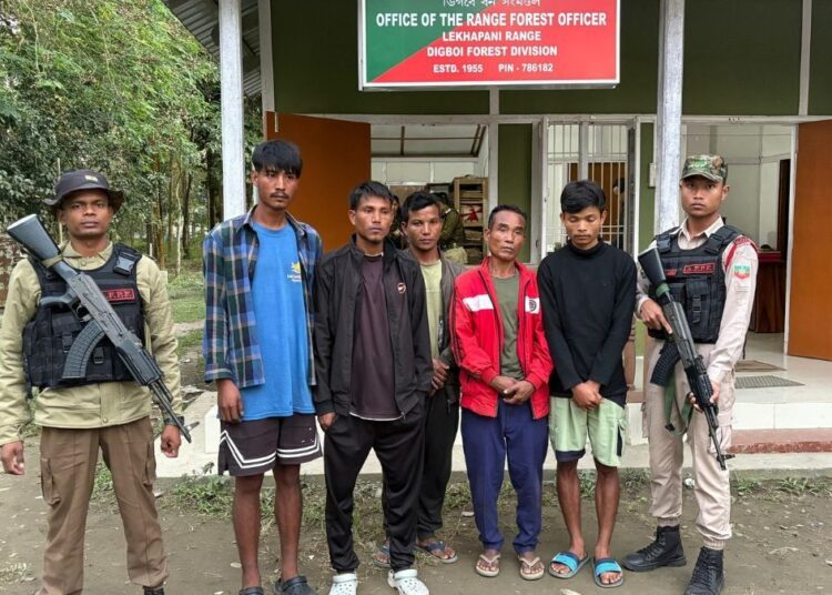 Five Illegal Coal Miners Arrested in Tirap Reserve Forest: 1 Five Illegal Coal Miners Arrested in Tirap Reserve Forest: