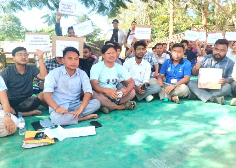 Ongoing Protests at Assam University Diphu Campus Highlight Urgent Need for Educational Reform