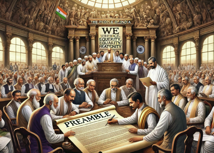 Preamble of Indian Constitution । সংবিধানৰ প্ৰস্তাৱনা গোচৰৰ ৰায়দান ২৫ নৱেম্বৰত 1 Preamble of Indian Constitution । সংবিধানৰ প্ৰস্তাৱনা গোচৰৰ ৰায়দান ২৫ নৱেম্বৰত