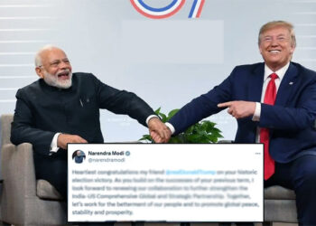 US Presidential Election : দ্বিতীয়বাৰৰ বাবে আমেৰিকাৰ মচনদত বহিব ওলোৱা ট্ৰাম্পক অভিনন্দন প্ৰধানমন্ত্ৰী মোডীৰ