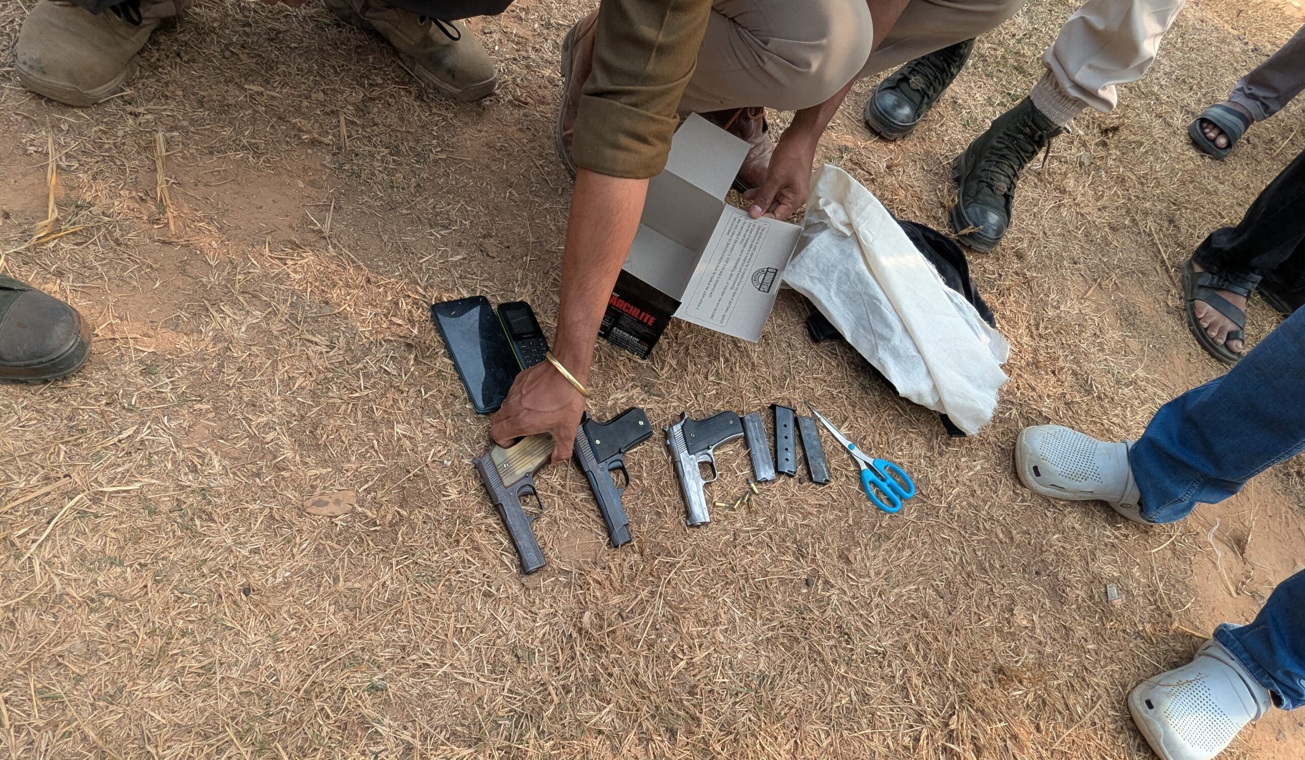 Police Seize Firearms and Ammunition in Assam-Nagaland Border Operation