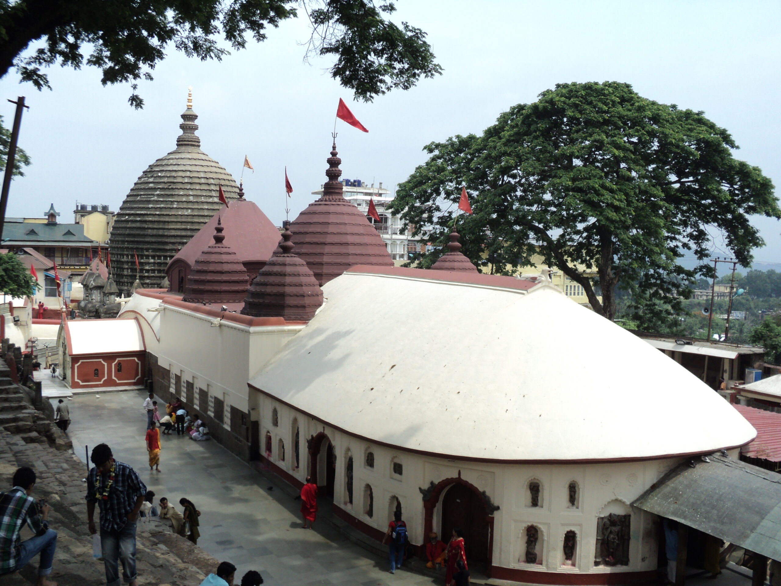 The ED conducted a raid at the residence of the former chairman of the Kamakhya Devalay Board: