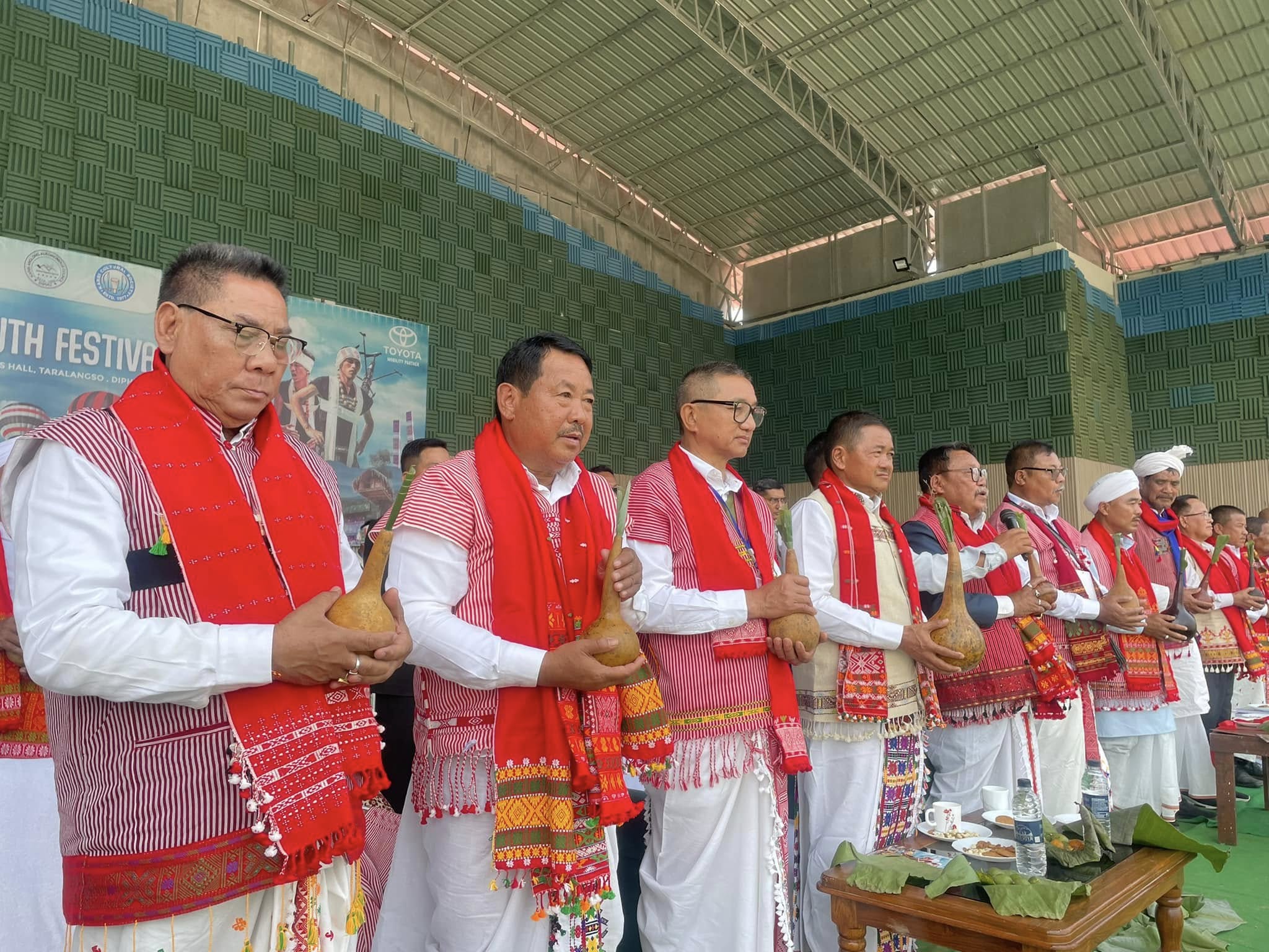 Celebrating Heritage: The Grand Inauguration of the 51st Karbi Youth Festival at Karbi People's Hall, Taralangso
