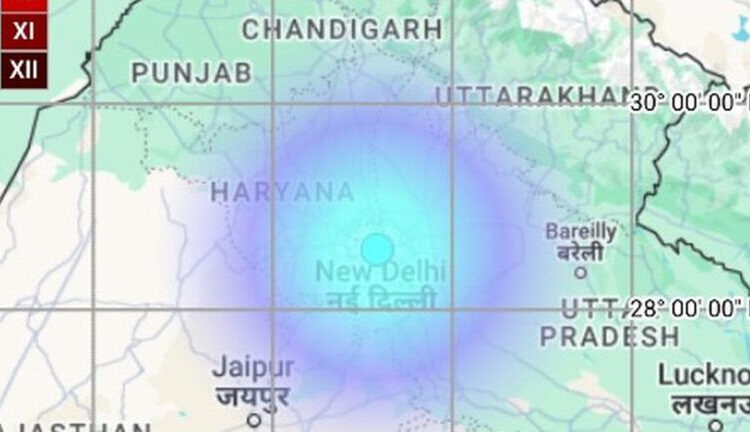Powerful 4.0 Magnitude Earthquake Strikes Delhi: Feel the Tremors Across NCR on February 17 Morning