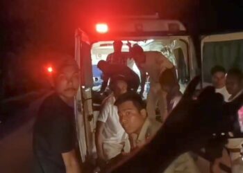 Tragic Night: Three Young Lives Lost in Devastating Dhakuakhana Road Accident