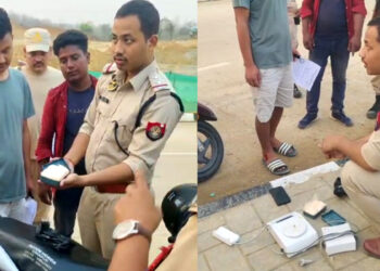 Recovering heroin : খটখটীত বুজন পৰিমাণৰ হেৰ’ইনসহ এজন আটক