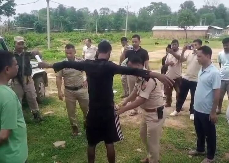 অসম-নাগালেণ্ড সীমান্তত আৰক্ষীৰ অভিযান: হেৰইনসহ এজন আটক