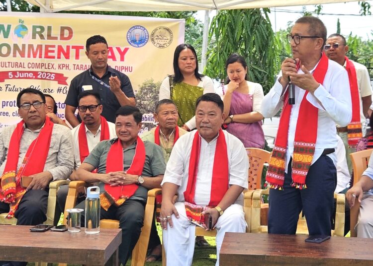 World Environment Day I তাৰালাংচত চিইএম তুলিৰাম ৰংহাঙৰ উপস্থিতিত বিশ্ব পৰিৱেশ দিৱস উদযাপন