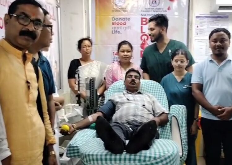 World Blood Donor Day I ডিফু চিকিৎসা মহাবিদ্যালয় আৰু হাস্পাতালত বিশ্ব ৰক্ত দাতা দিৱস উদযাপন 1 World Blood Donor Day I ডিফু চিকিৎসা মহাবিদ্যালয় আৰু হাস্পাতালত বিশ্ব ৰক্ত দাতা দিৱস উদযাপন