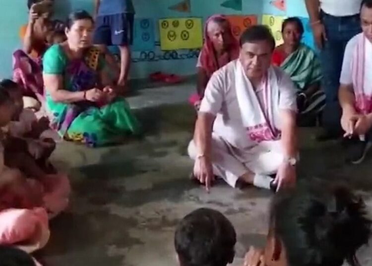 Assam CM Ensures Timely Aid and Erosion Control at Golaghat Flood Camp