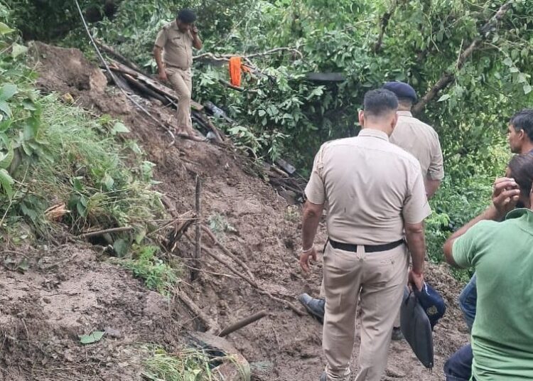 Tragedy in Mandi: Landslide Claims Three Lives Amid Heavy Rains