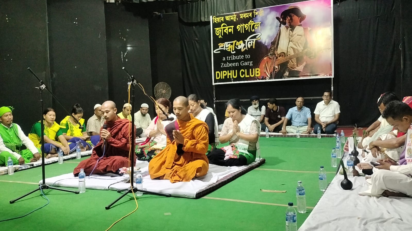  ডিফু ক্লাৱত প্ৰাণৰ শিল্পী জুবিন গাৰ্গলৈ শ্ৰদ্ধাঞ্জলি, সৰ্বধৰ্ম প্ৰাৰ্থনা সভা