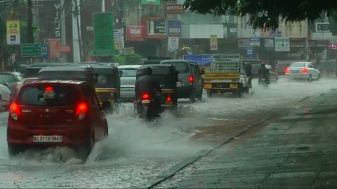 Severe Rainfall Alert: IMD Predicts Heavy Downpours in Northeast and South India Today