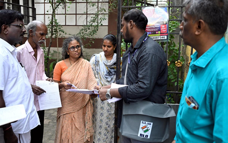Tamilnadu SIR : এছআইআৰ : ৭৪.০৭ লাখ ভোটাৰ কমিল তামিলনাডুত 3 TN 1 | ASSAM TIMES POST