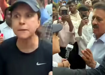 Viral video : যান-জঁটৰ বাবে মন্ত্ৰীক জবাবদিহি মহিলাৰ, ভাইৰেল ভিডিঅ' 5 Viral video : যান-জঁটৰ বাবে মন্ত্ৰীক জবাবদিহি মহিলাৰ, ভাইৰেল ভিডিঅ’